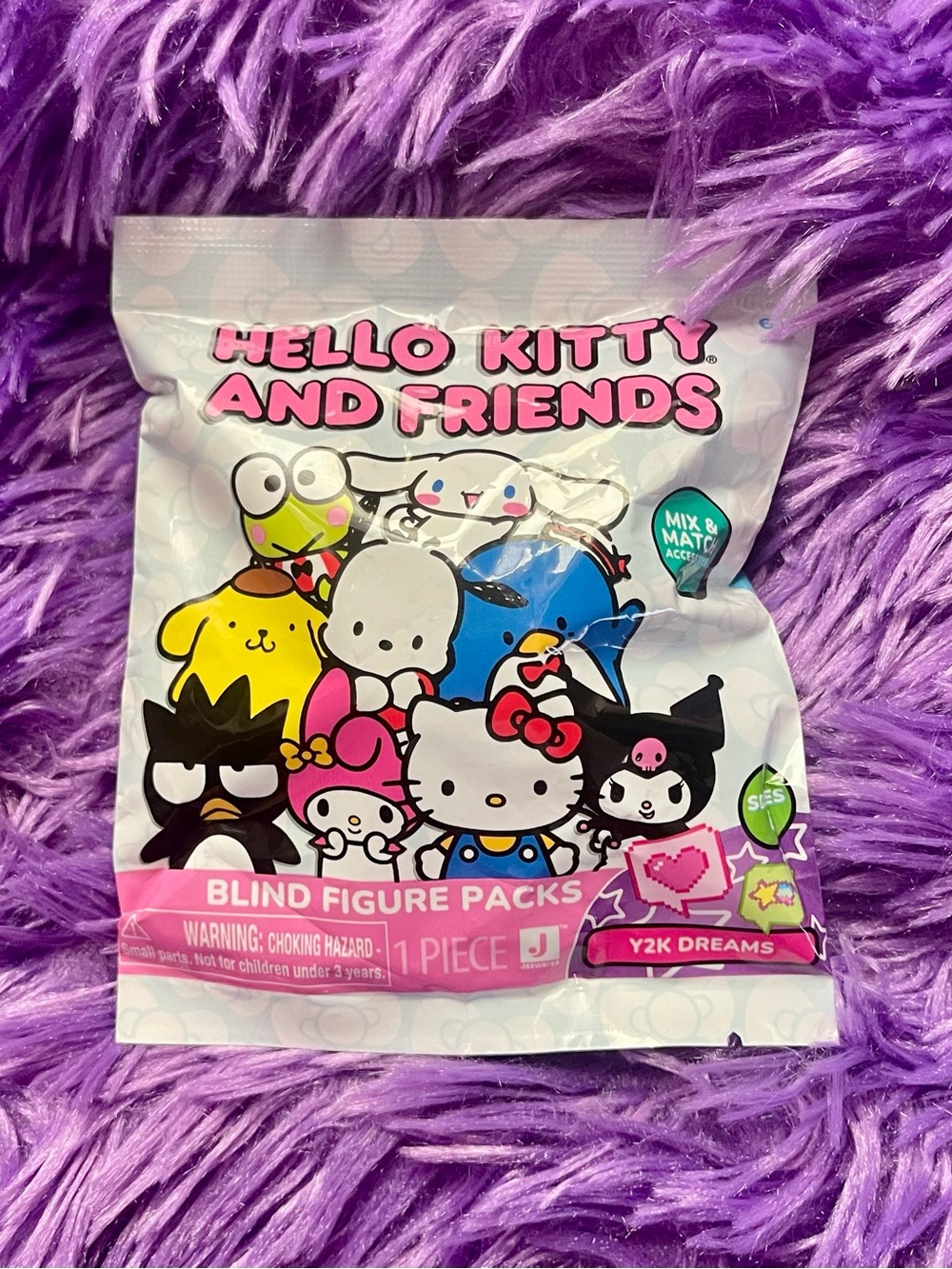 Sanrio Hello Kitty and Friends Blind Figure Pack - Purple/Pink Accents